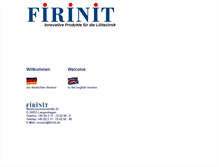 Tablet Screenshot of firinit.de